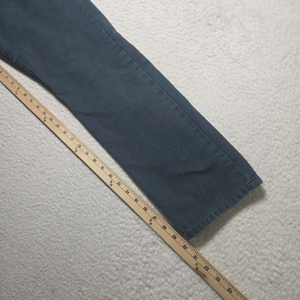 Fjallraven Pants Mens 30x30 Long Black Greenland Canvas 87216 Black Faded